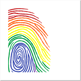 Fingerprint LGBT Posters and Art